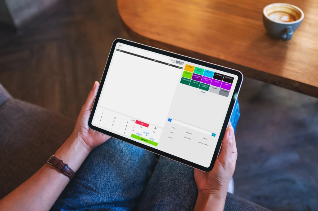 cloud ταμειακή σε tablet